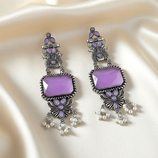 Oxidized Purple jhumke